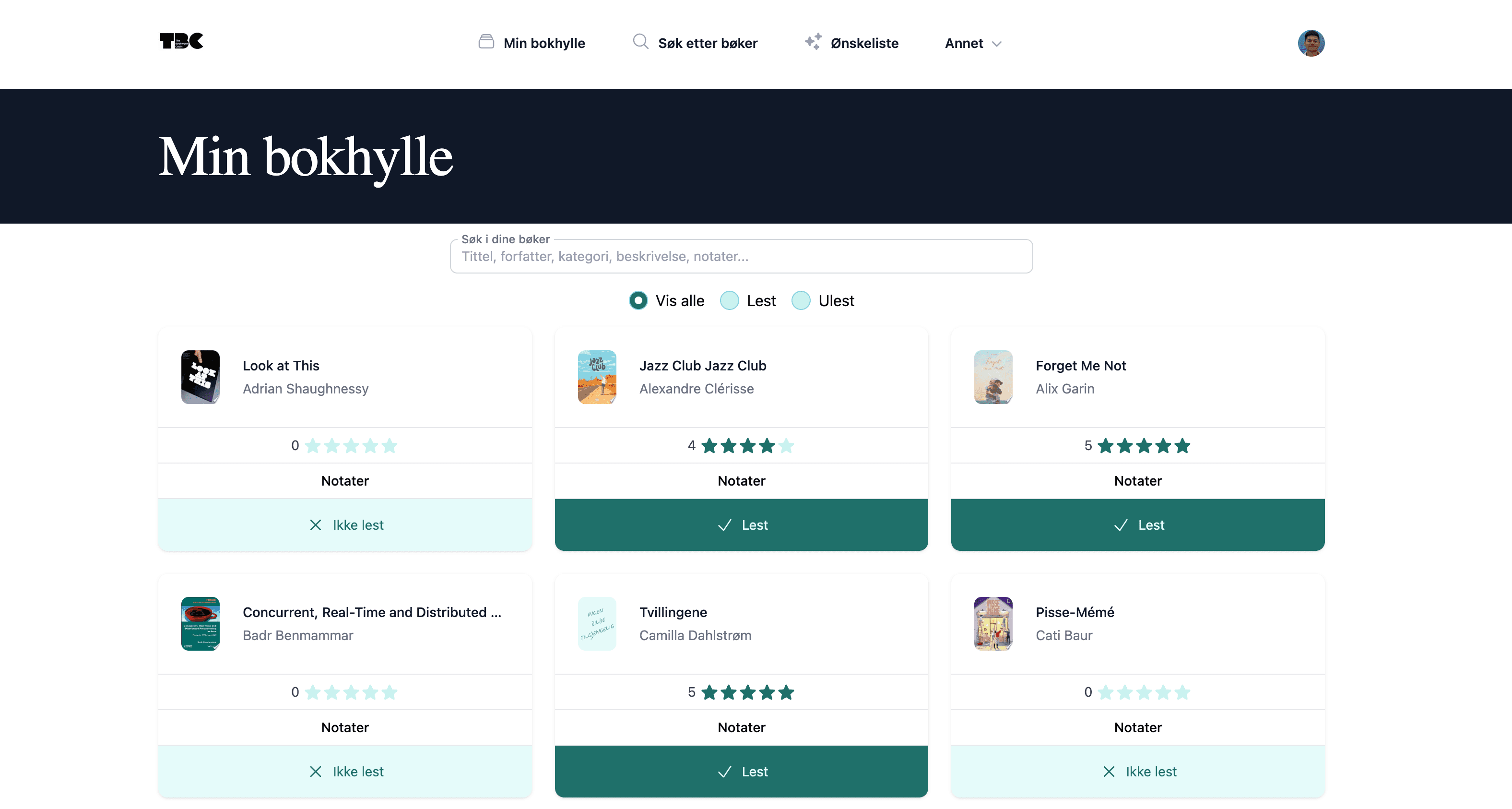 App screenshot